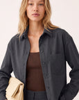CHEMISE - DUBLIN - GRIS CHEMISIER NEW KOOKAI Mode Kookai