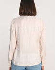CHEMISE JACQUARD EFFET SOIE CALLISTE POUDRE CHEMISIER KOOKAI Mode Kookai