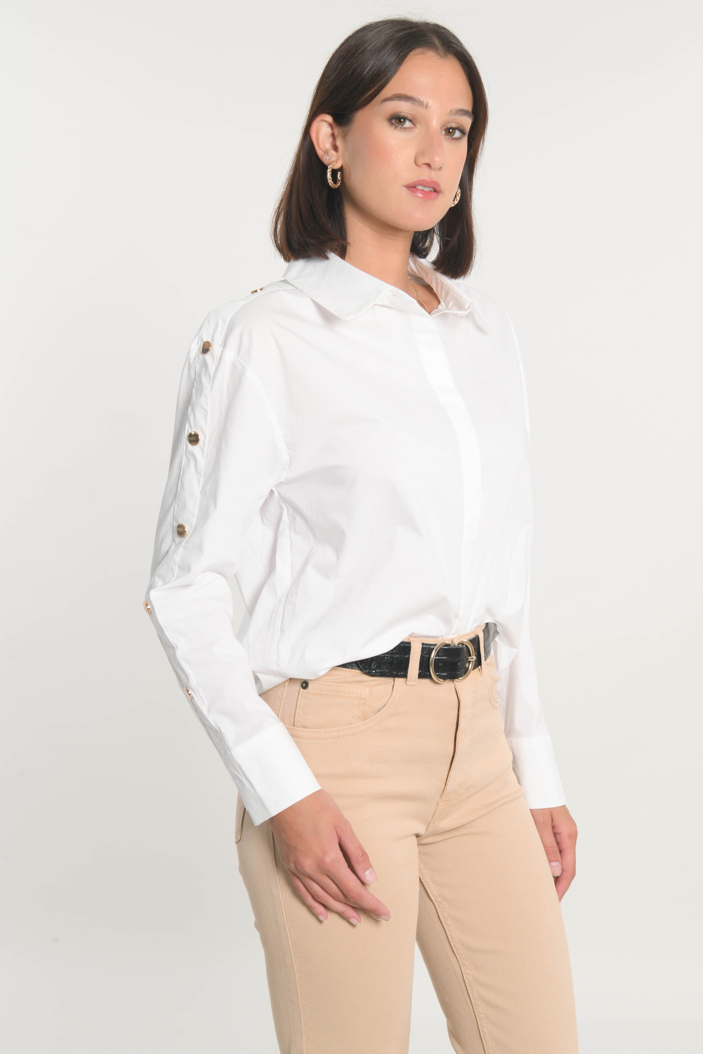 CHEMISE NATACHA BLANC CHEMISIER NEW KOOKAI Mode Kookai