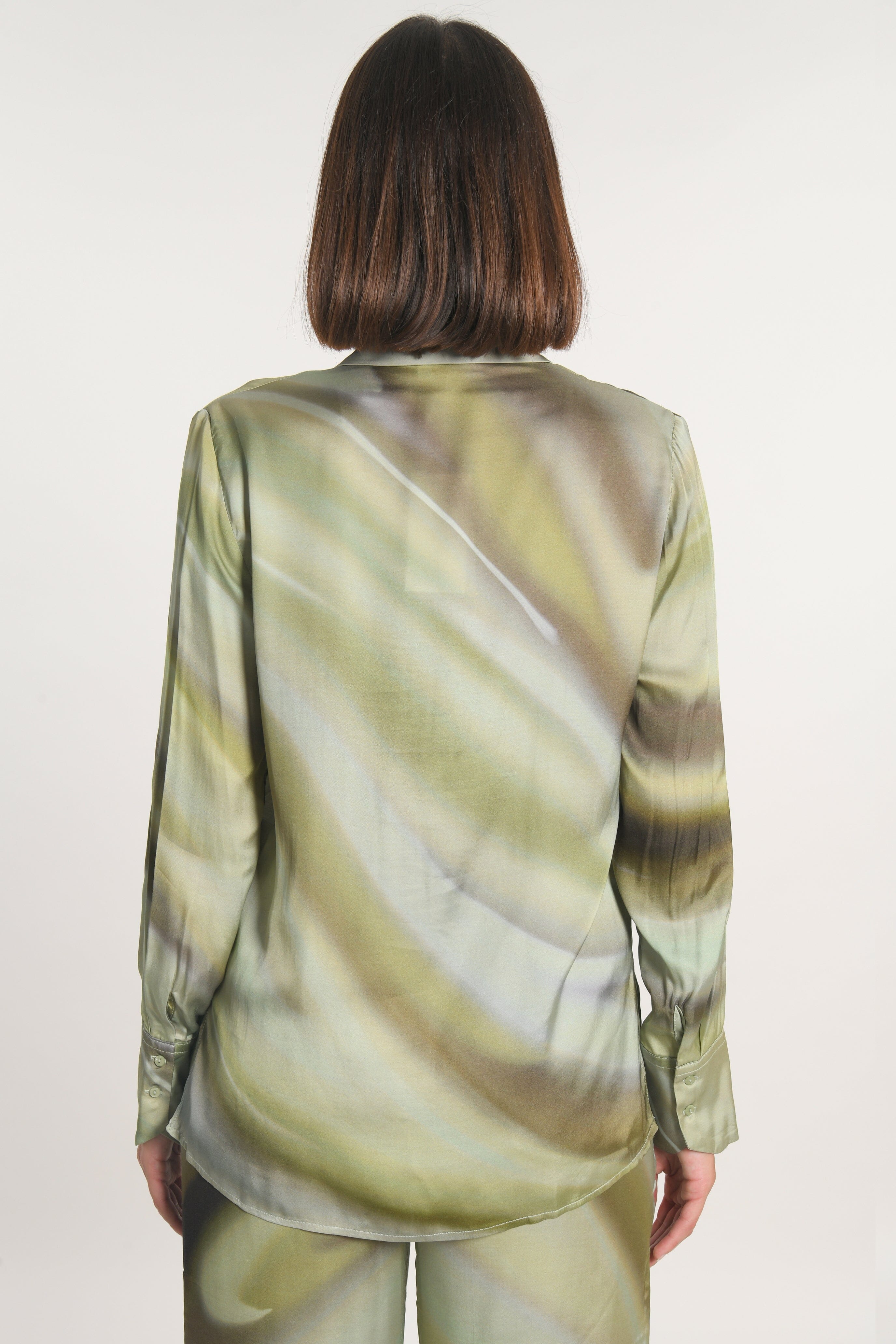 CHEMISE NIKITA IMPRIMÉ 70s MULTI KAKI CHEMISIER KOOKAI Mode Kookai