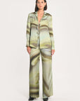 CHEMISE NIKITA IMPRIMÉ 70s MULTI KAKI CHEMISIER KOOKAI Mode Kookai