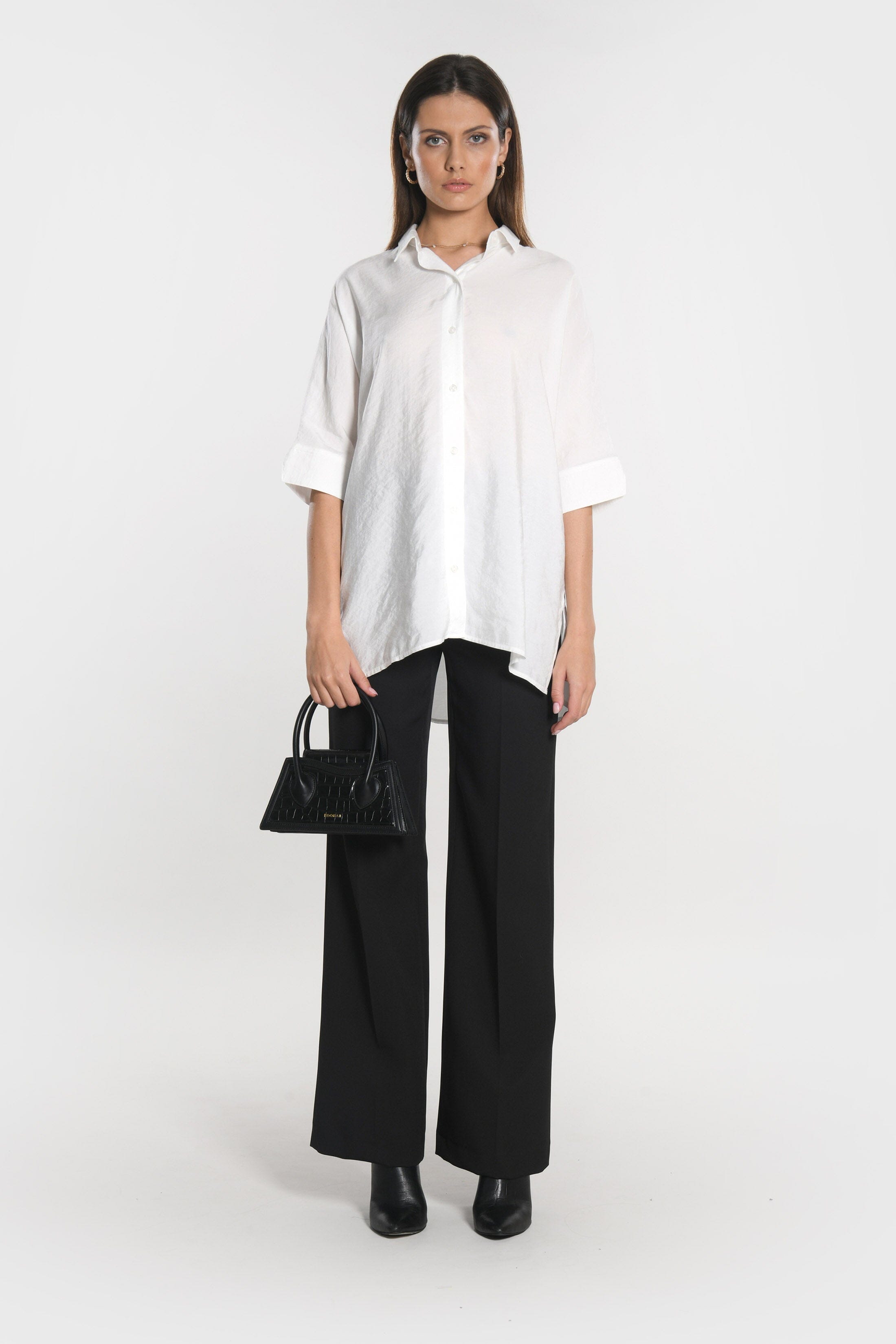 CHEMISE OVERSIZE LILOU OFF WHITE CHEMISIER NEW KOOKAI Mode Kookai