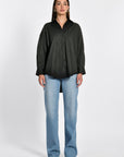 CHEMISE OVERSIZED CANDY NOIR CHEMISIER KOOKAI Mode Kookai