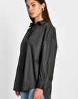 CHEMISE OVERSIZED CANDY NOIR CHEMISIER KOOKAI Mode Kookai