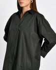 CHEMISE OVERSIZED CANDY NOIR CHEMISIER KOOKAI Mode Kookai