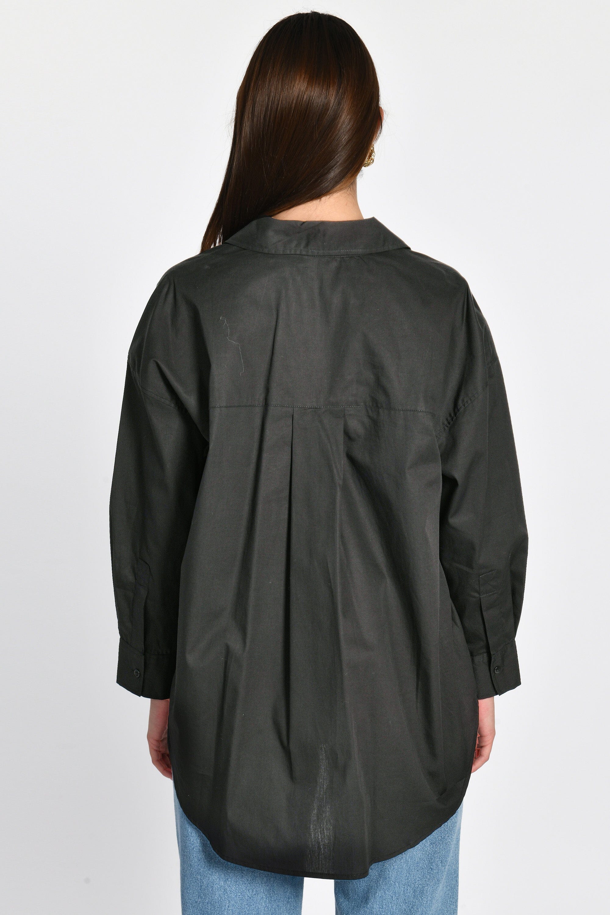 CHEMISE OVERSIZED CANDY NOIR CHEMISIER KOOKAI Mode Kookai