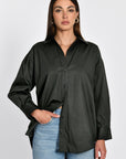 CHEMISE OVERSIZED CANDY NOIR CHEMISIER KOOKAI Mode Kookai