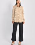 CHEMISE OVERSIZED POIS BELLA CHAMPAGNE CHEMISIER KOOKAI Mode Kookai