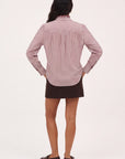 CHEMISE RAYEE - DUPLEX - BORDEAUX CHEMISIER NEW KOOKAI Mode Kookai