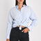 CHEMISE RAYURES DANDY ERIN BLEU/BLANC CHEMISIER KOOKAI Mode Kookai