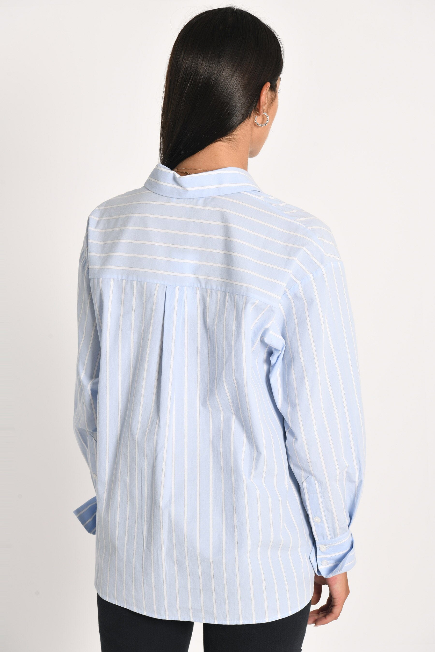 CHEMISE RAYURES DANDY ERIN BLEU/BLANC CHEMISIER KOOKAI Mode Kookai