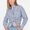 CHEMISE RAYURES LETTY BLEU CHEMISIER KOOKAI Mode Kookai