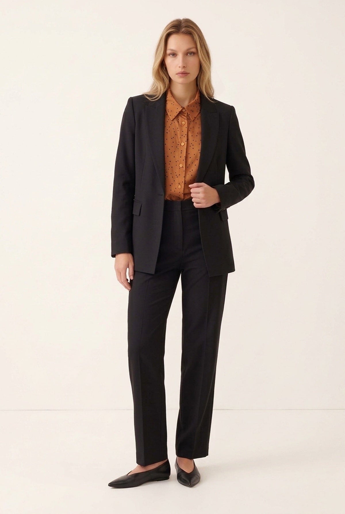 CHEMISE SATINEE - DULCE - CARAMEL CHEMISIER NEW KOOKAI Mode Kookai