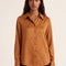CHEMISE SATINEE - DULCE - CARAMEL CHEMISIER NEW KOOKAI Mode Kookai