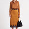 CHEMISE SATINEE - DULCE - CARAMEL CHEMISIER NEW KOOKAI Mode Kookai