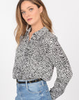 Chemisier ADELIE White black CHEMISIER KOOKAI Mode Kookai