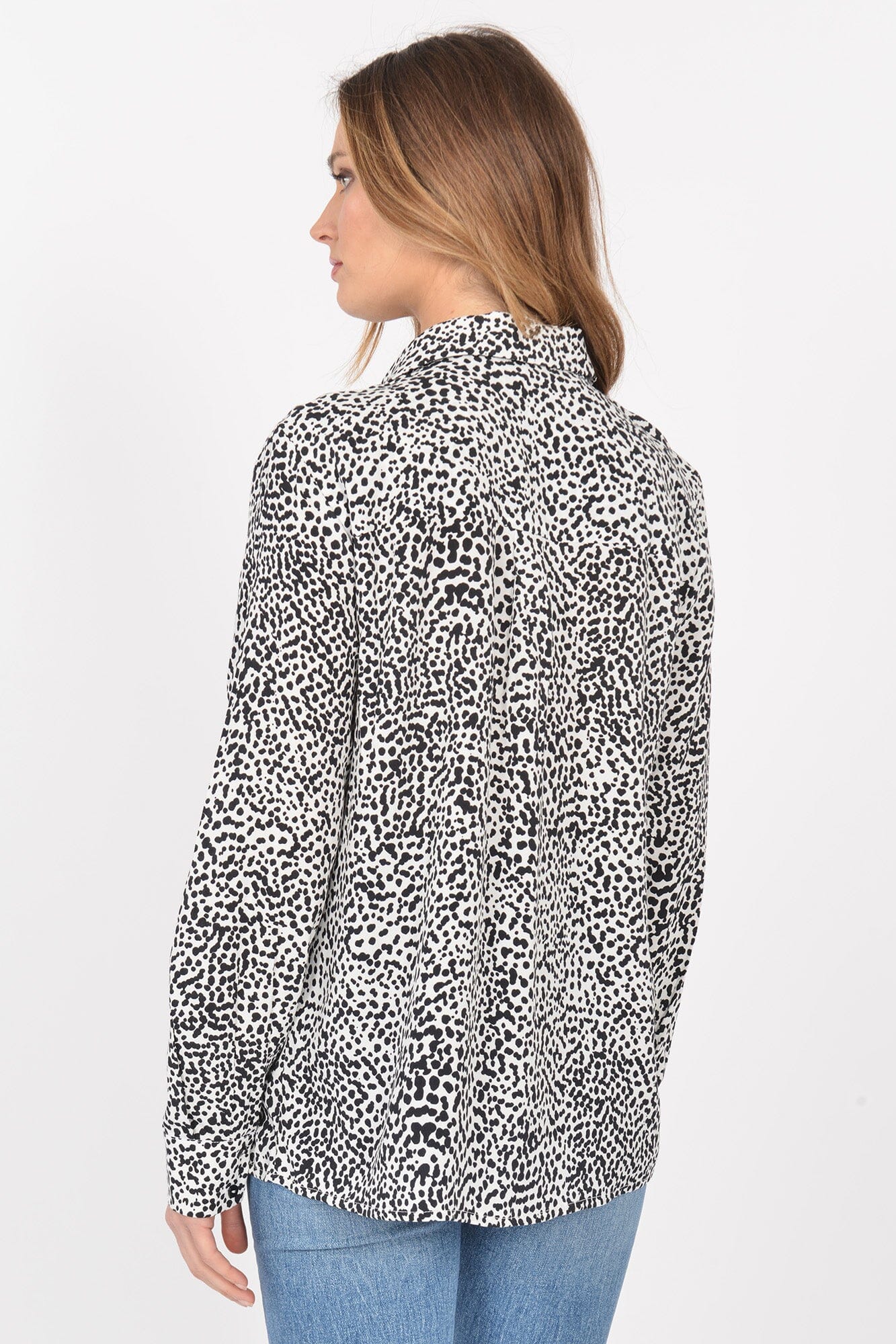 Chemisier ADELIE White black CHEMISIER KOOKAI Mode Kookai