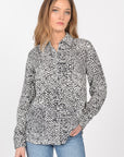 Chemisier ADELIE White black CHEMISIER KOOKAI Mode Kookai