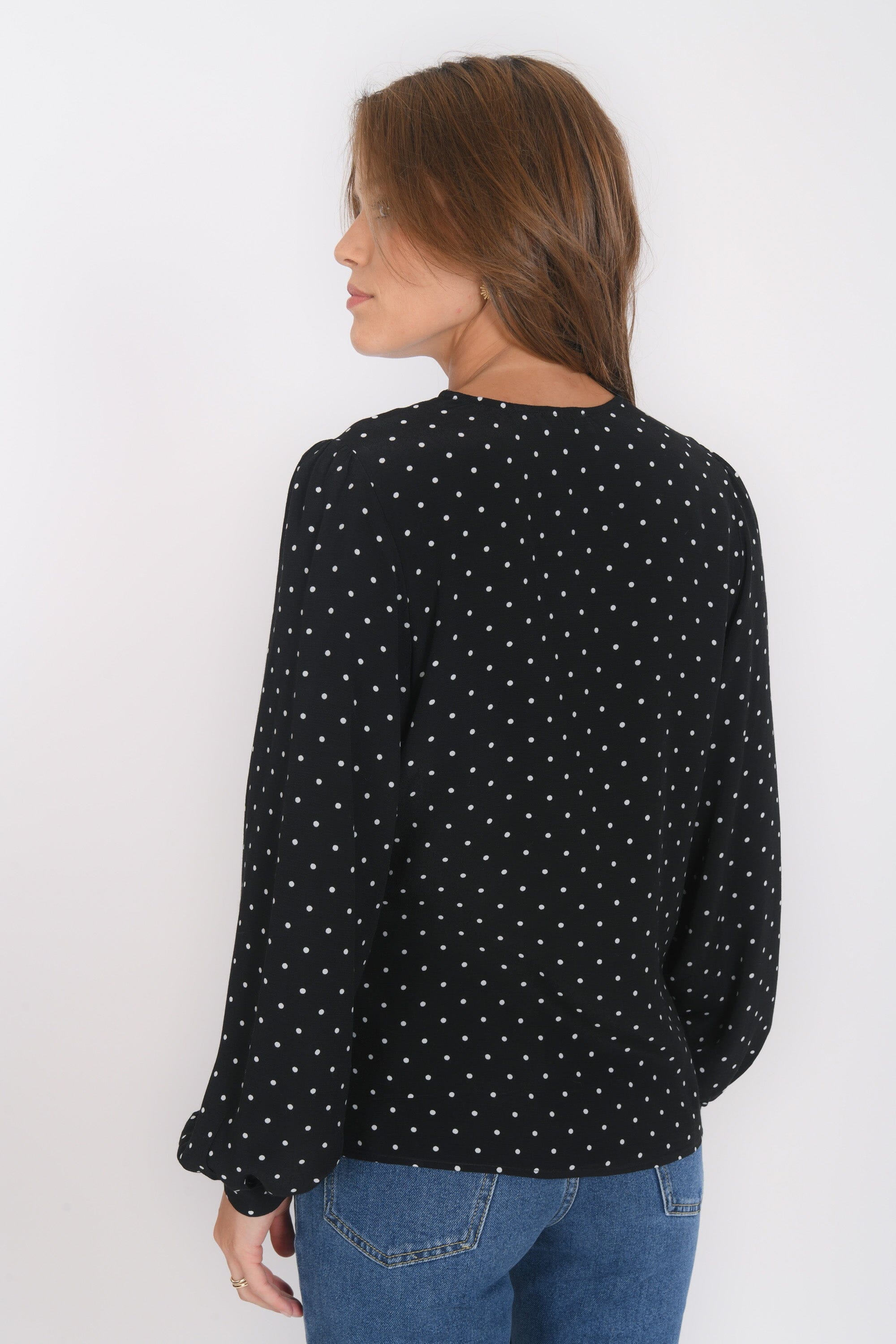 Chemisier Barney blouse c.coeur Noir CHEMISIER NEW KOOKAI Mode Kookai