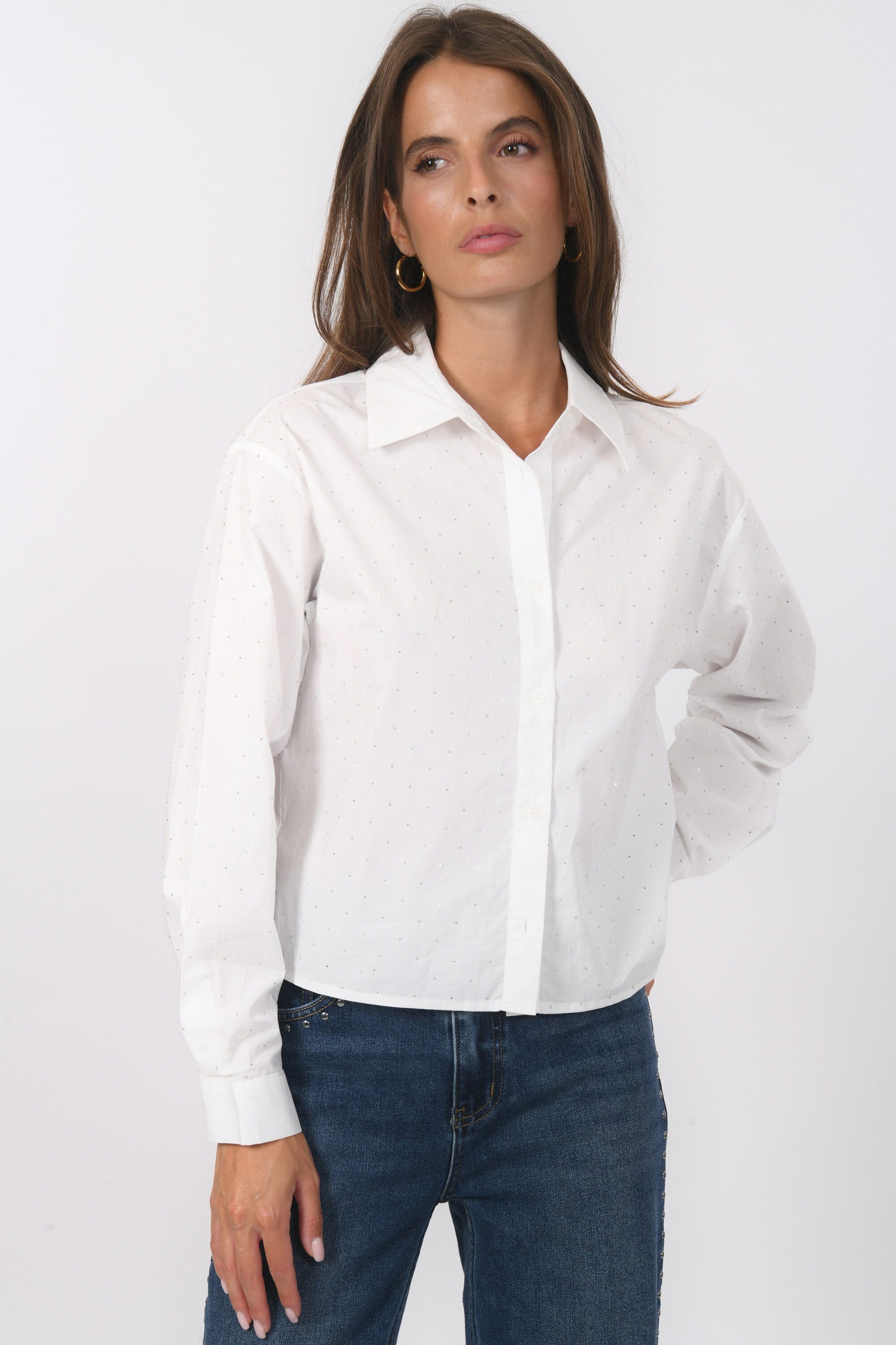 CHEMISIER - BASSETTE - BLANC CHEMISIER NEW KOOKAI Mode Kookai