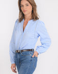 CHEMISIER - BENSOM - BLUE CHEMISIER NEW KOOKAI Mode Kookai