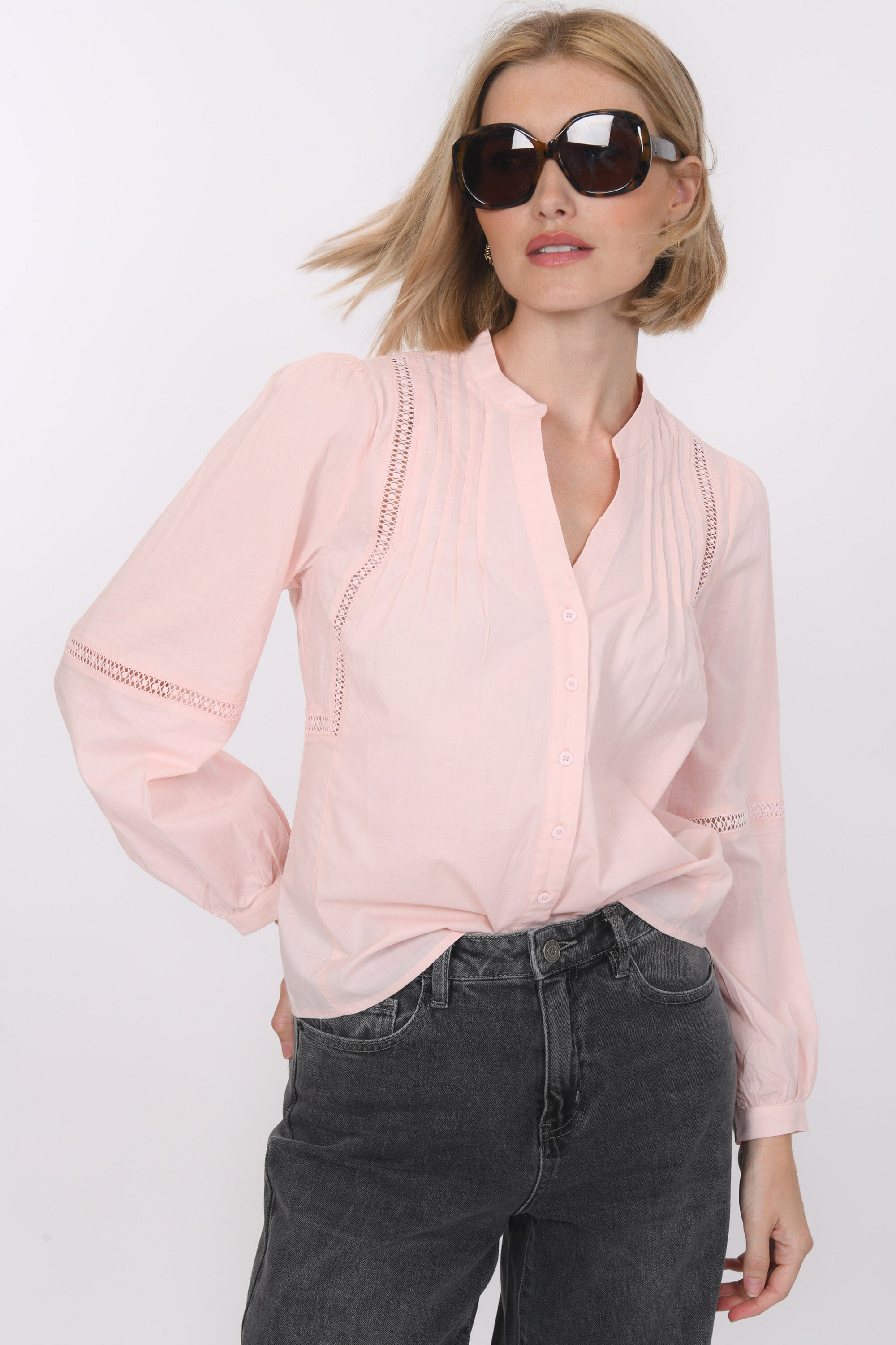 CHEMISIER - BENSOM - ROSE CHEMISIER NEW KOOKAI Mode Kookai