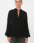 CHEMISIER - BETHANY - NOIR CHEMISIER NEW KOOKAI Mode Kookai