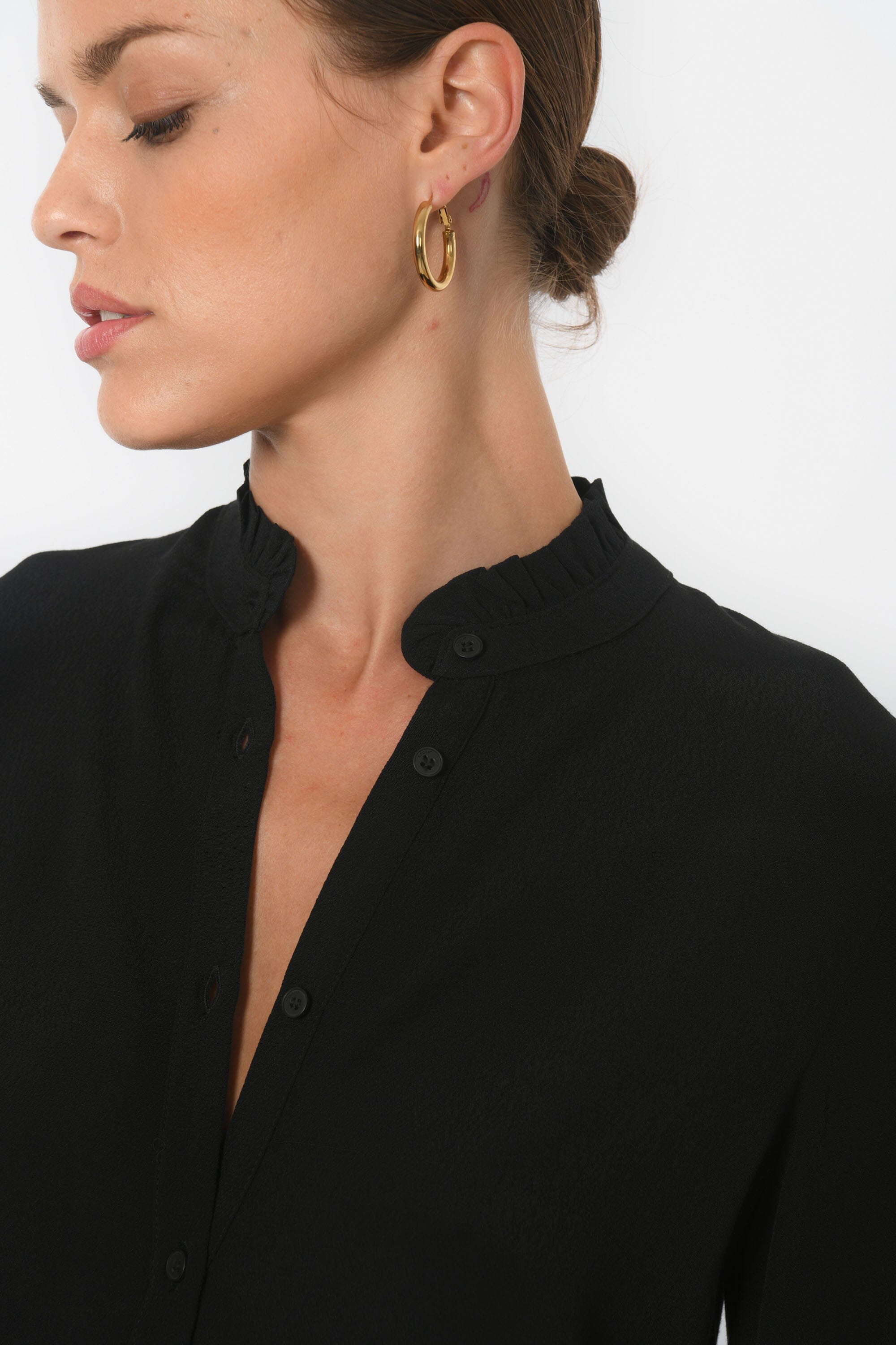 CHEMISIER - BETHANY - NOIR CHEMISIER NEW KOOKAI Mode Kookai