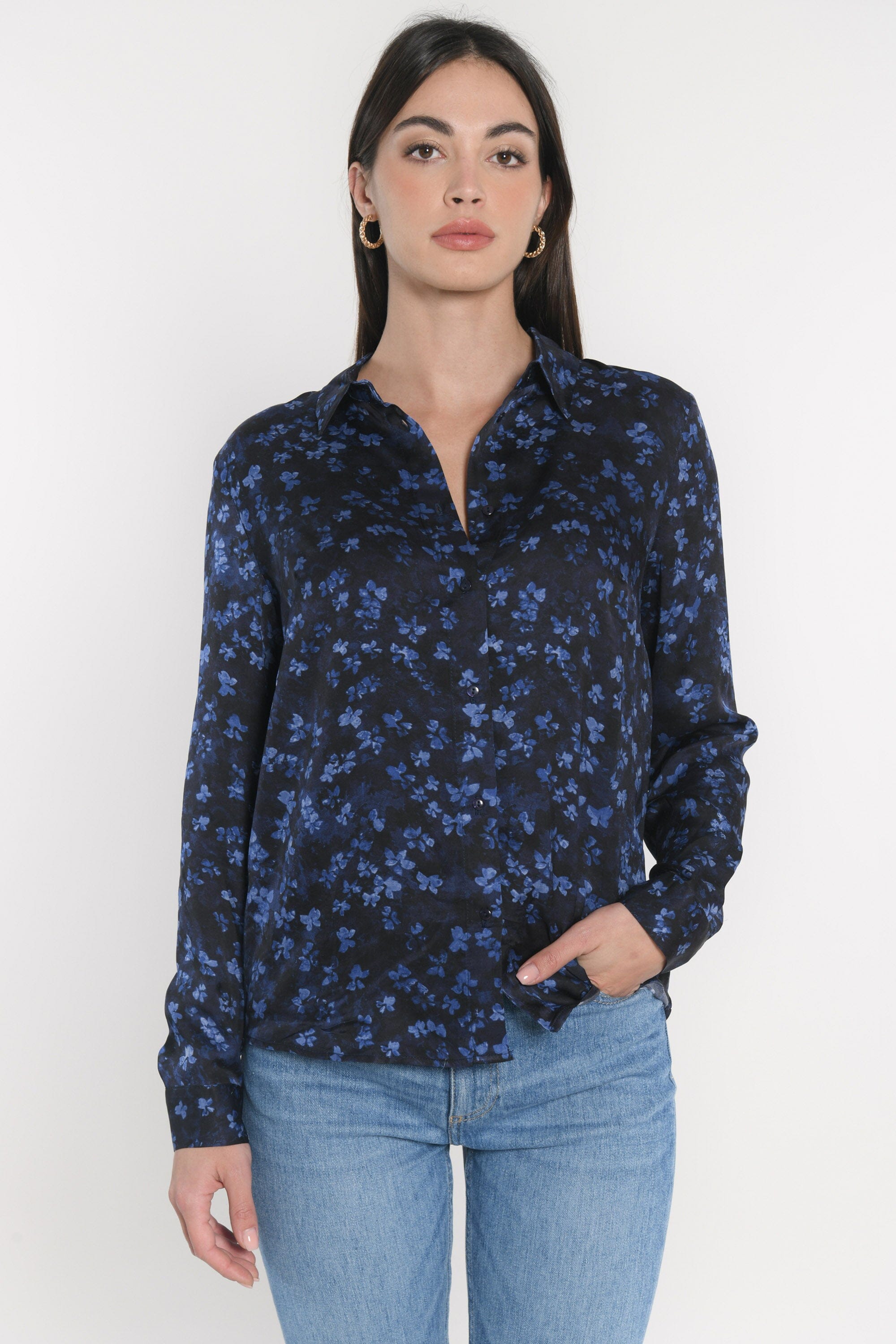 CHEMISIER BLOUSE CAMILLE MARINE CHEMISIER KOOKAI Mode Kookai