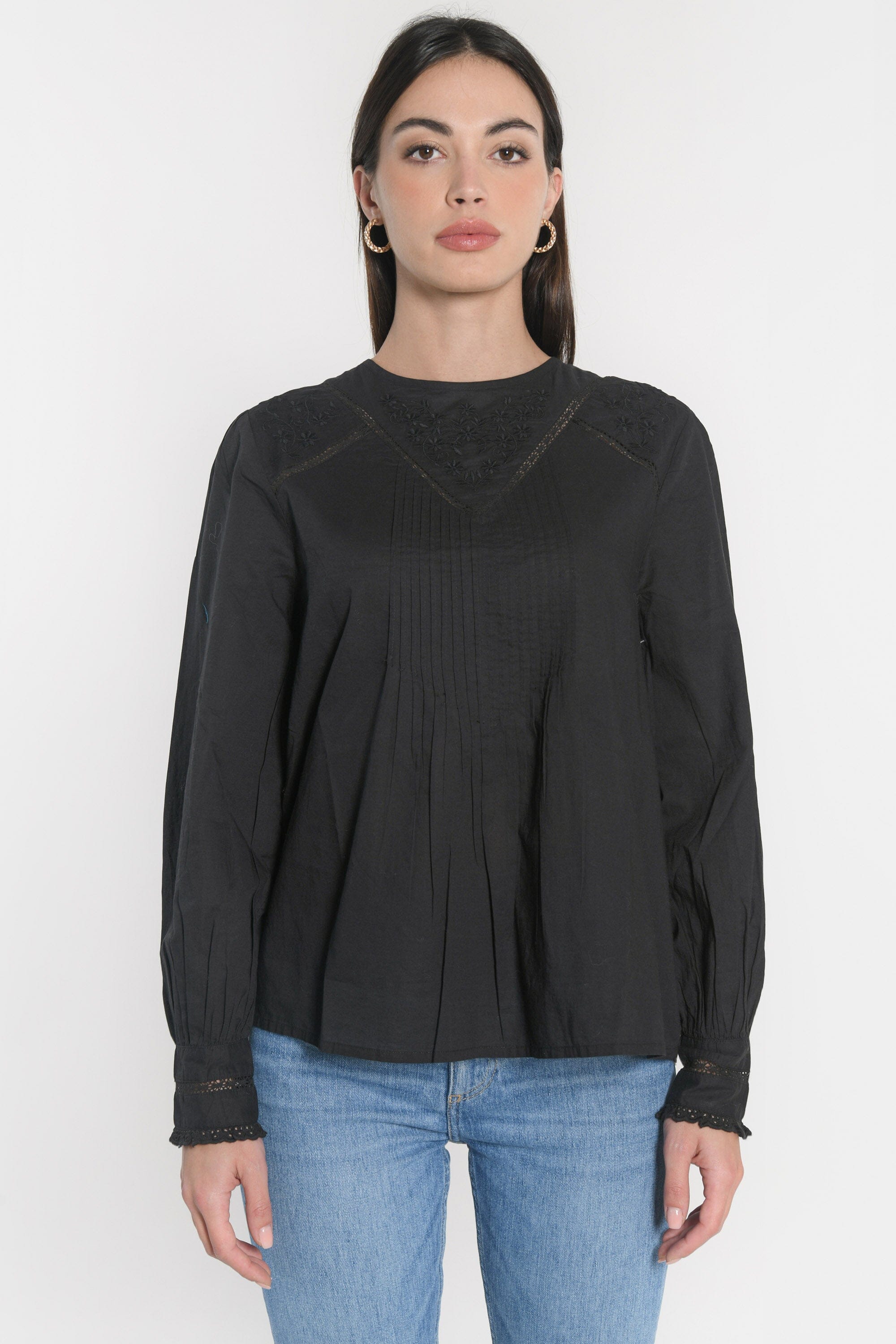 CHEMISIER BLOUSE HELENA NOIR CHEMISIER KOOKAI Mode Kookai