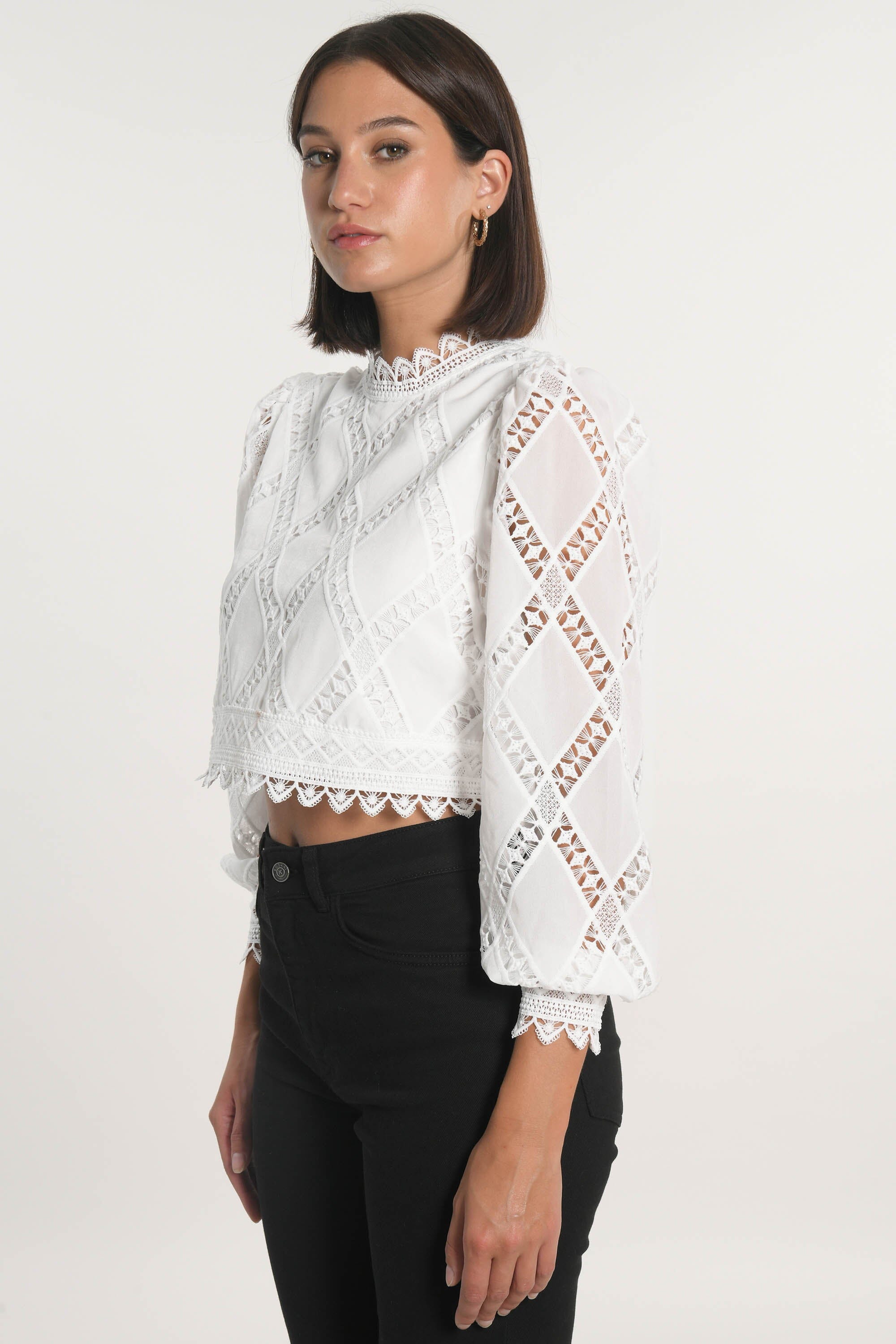 CHEMISIER BLOUSE KELLY BLANC CHEMISIER KOOKAI Mode Kookai