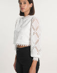 CHEMISIER BLOUSE KELLY BLANC CHEMISIER KOOKAI Mode Kookai