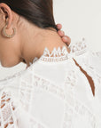 CHEMISIER BLOUSE KELLY BLANC CHEMISIER KOOKAI Mode Kookai