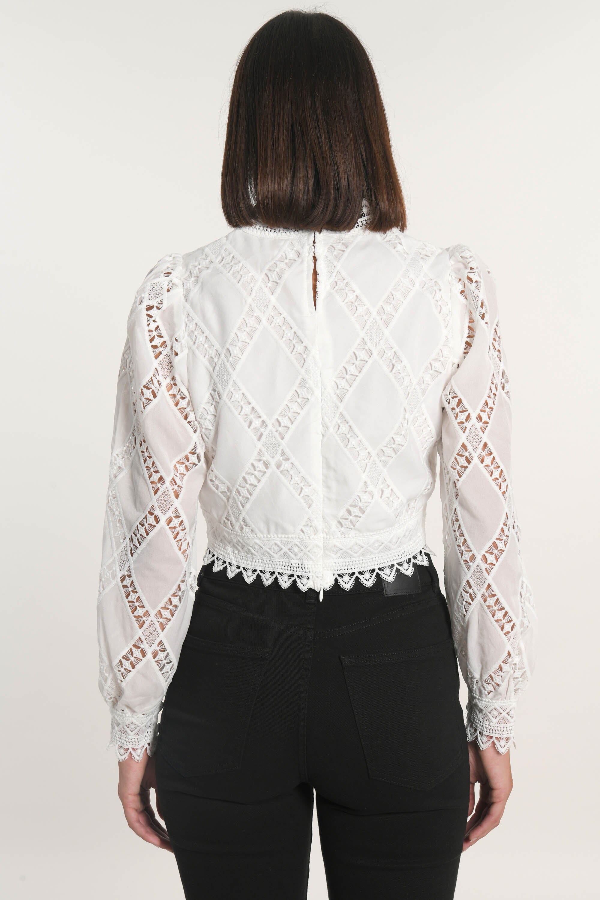 CHEMISIER BLOUSE KELLY BLANC CHEMISIER KOOKAI Mode Kookai