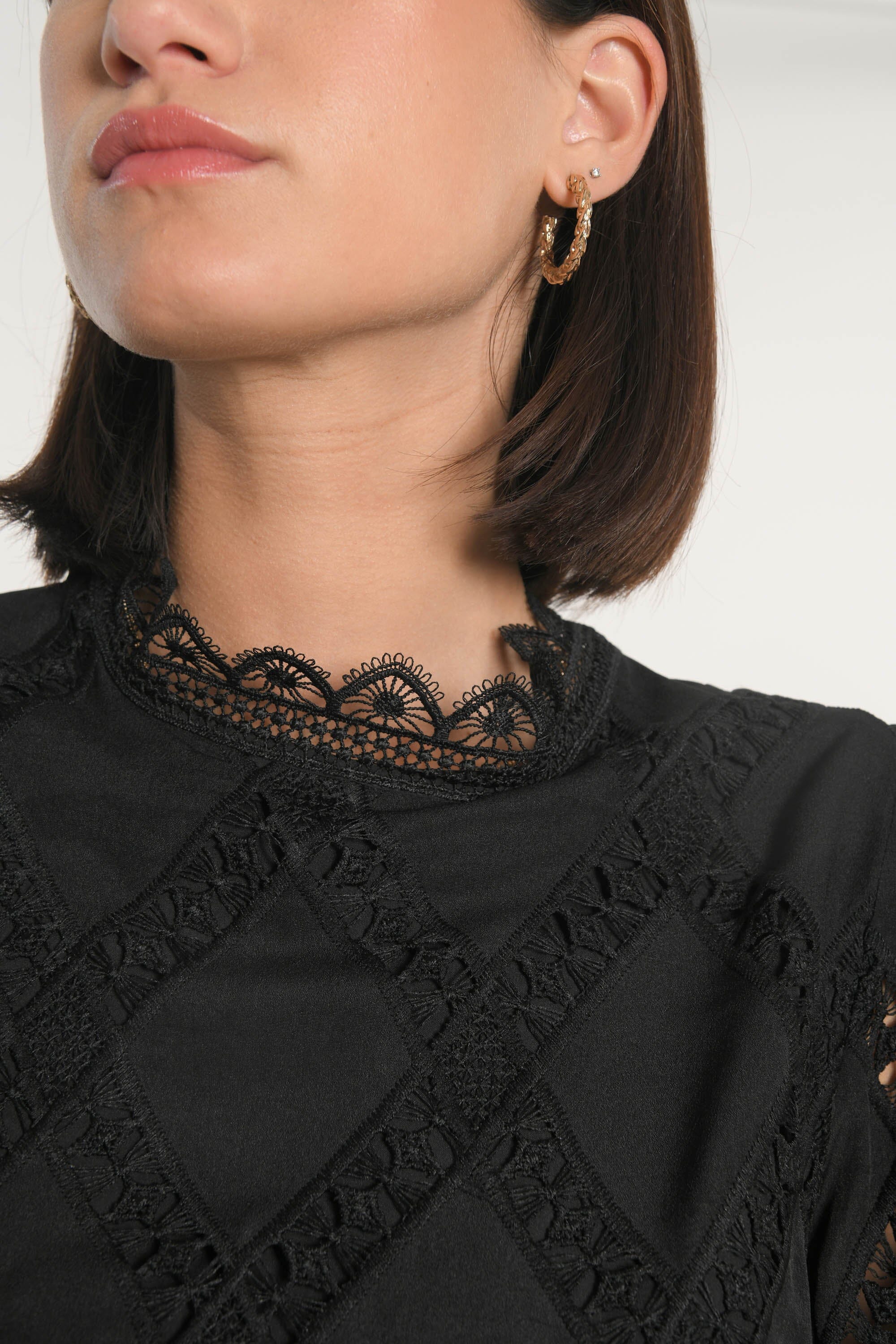 CHEMISIER BLOUSE KELLY NOIR CHEMISIER KOOKAI Mode Kookai