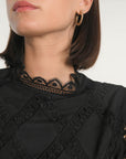 CHEMISIER BLOUSE KELLY NOIR CHEMISIER KOOKAI Mode Kookai