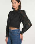CHEMISIER BLOUSE KELLY NOIR CHEMISIER KOOKAI Mode Kookai