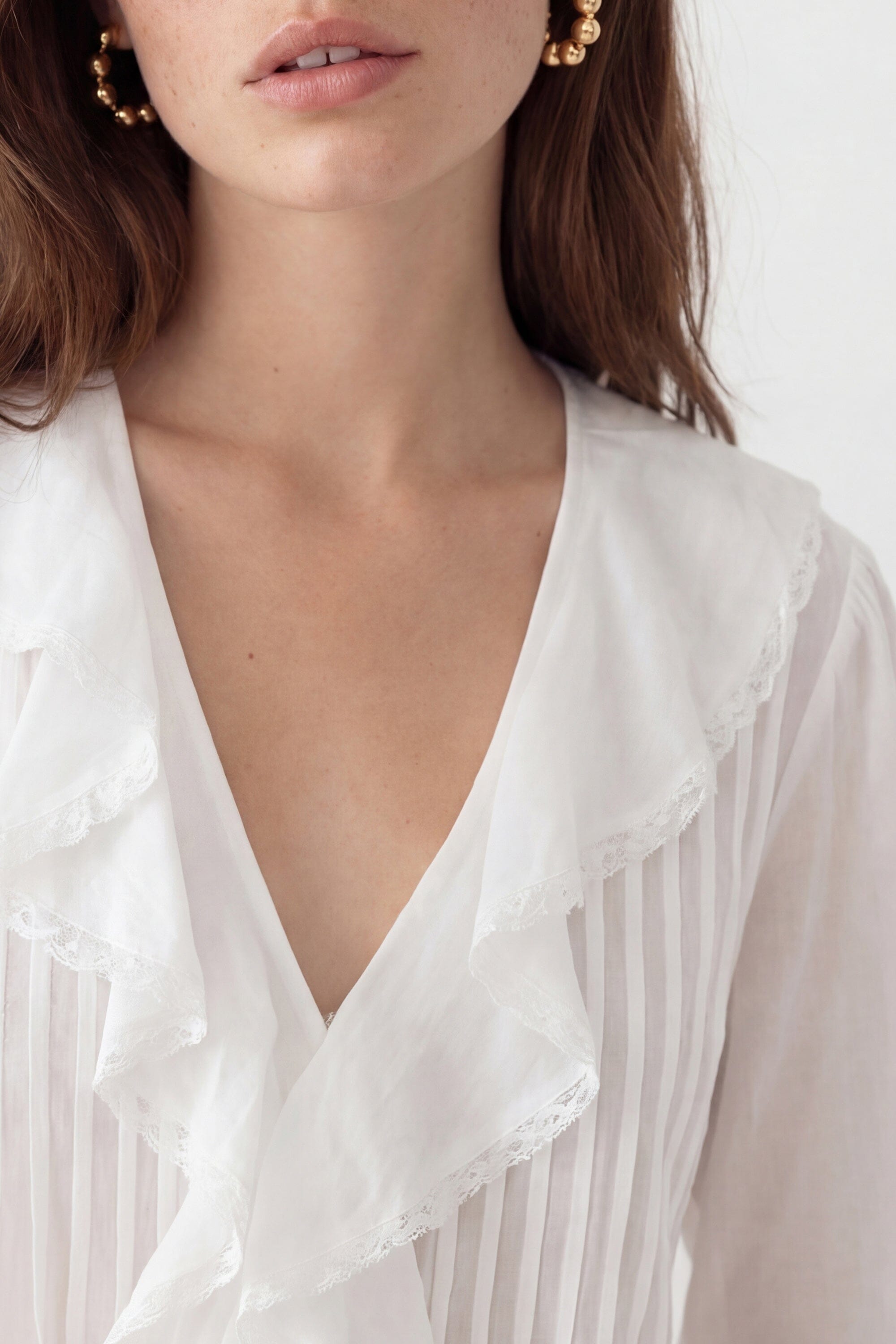 CHEMISIER BOHEME - CRESCENT - BLANC CHEMISIER NEW KOOKAI Mode Kookai