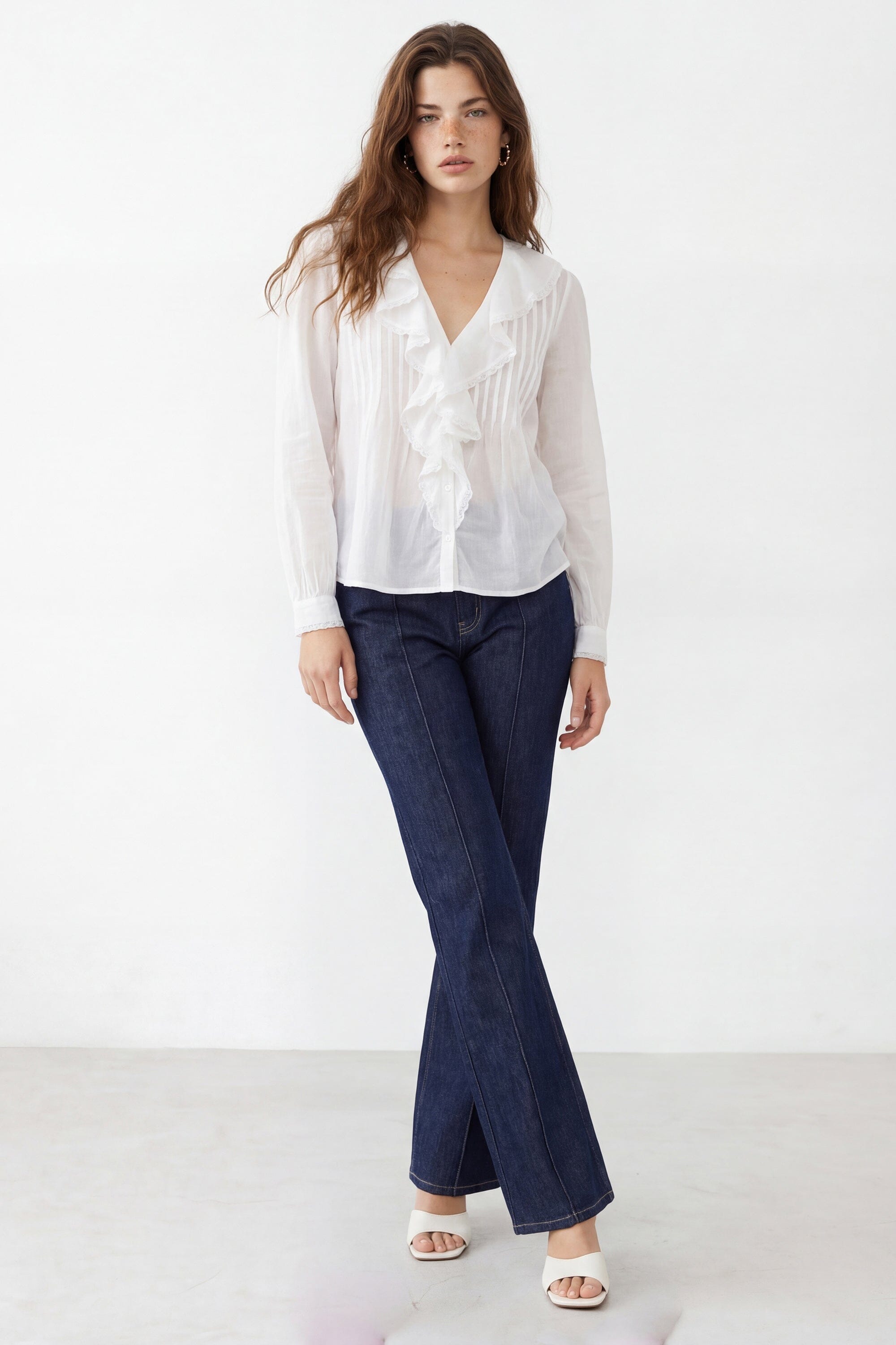 CHEMISIER BOHEME - CRESCENT - BLANC CHEMISIER NEW KOOKAI Mode Kookai