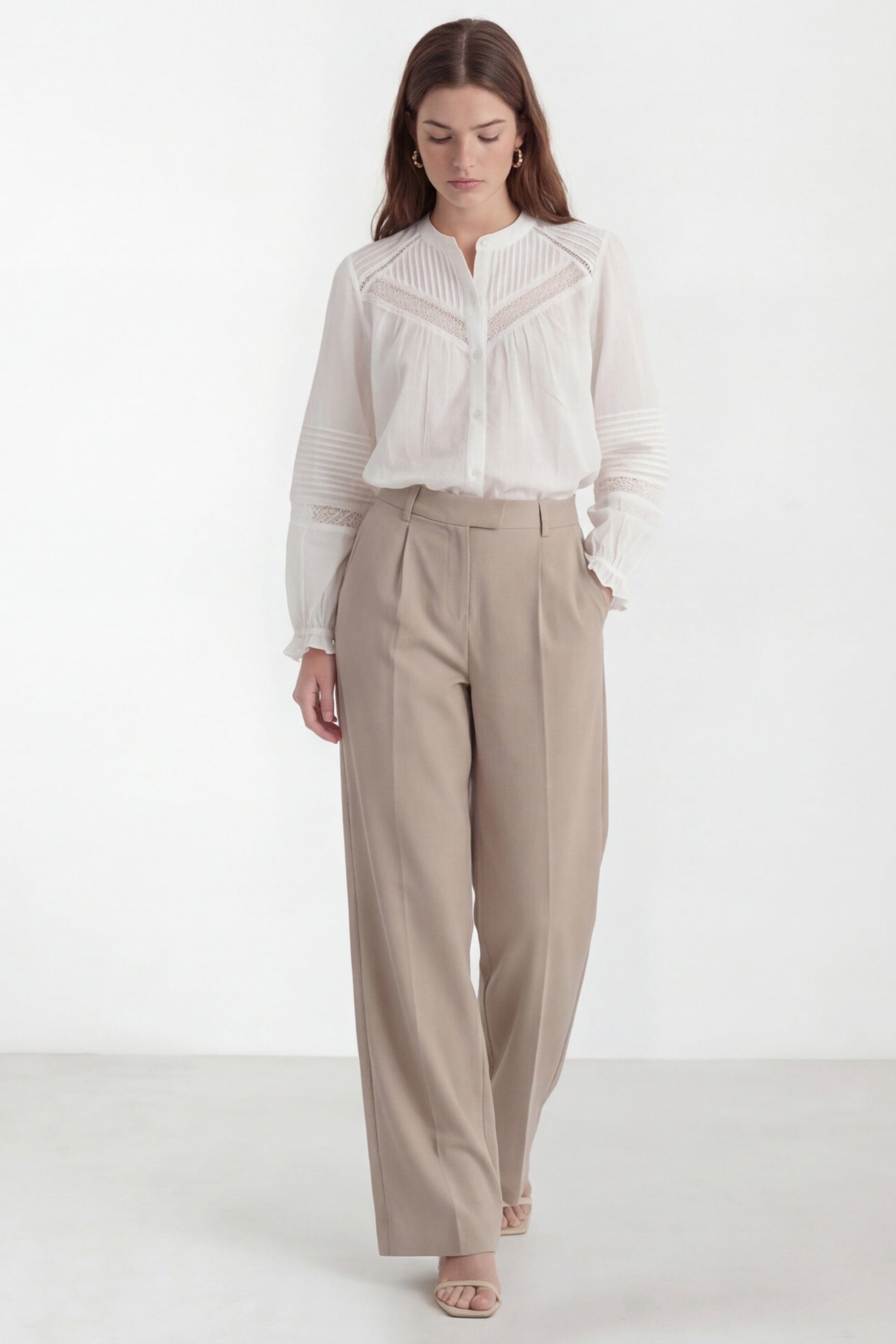 CHEMISIER BOHO - CHARMA - BLANC CHEMISIER NEW KOOKAI Mode Kookai