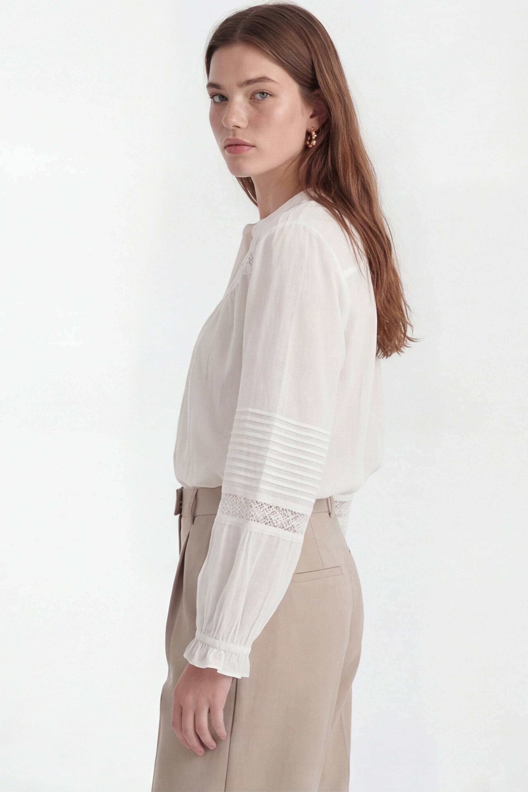 CHEMISIER BOHO - CHARMA - BLANC CHEMISIER NEW KOOKAI Mode Kookai