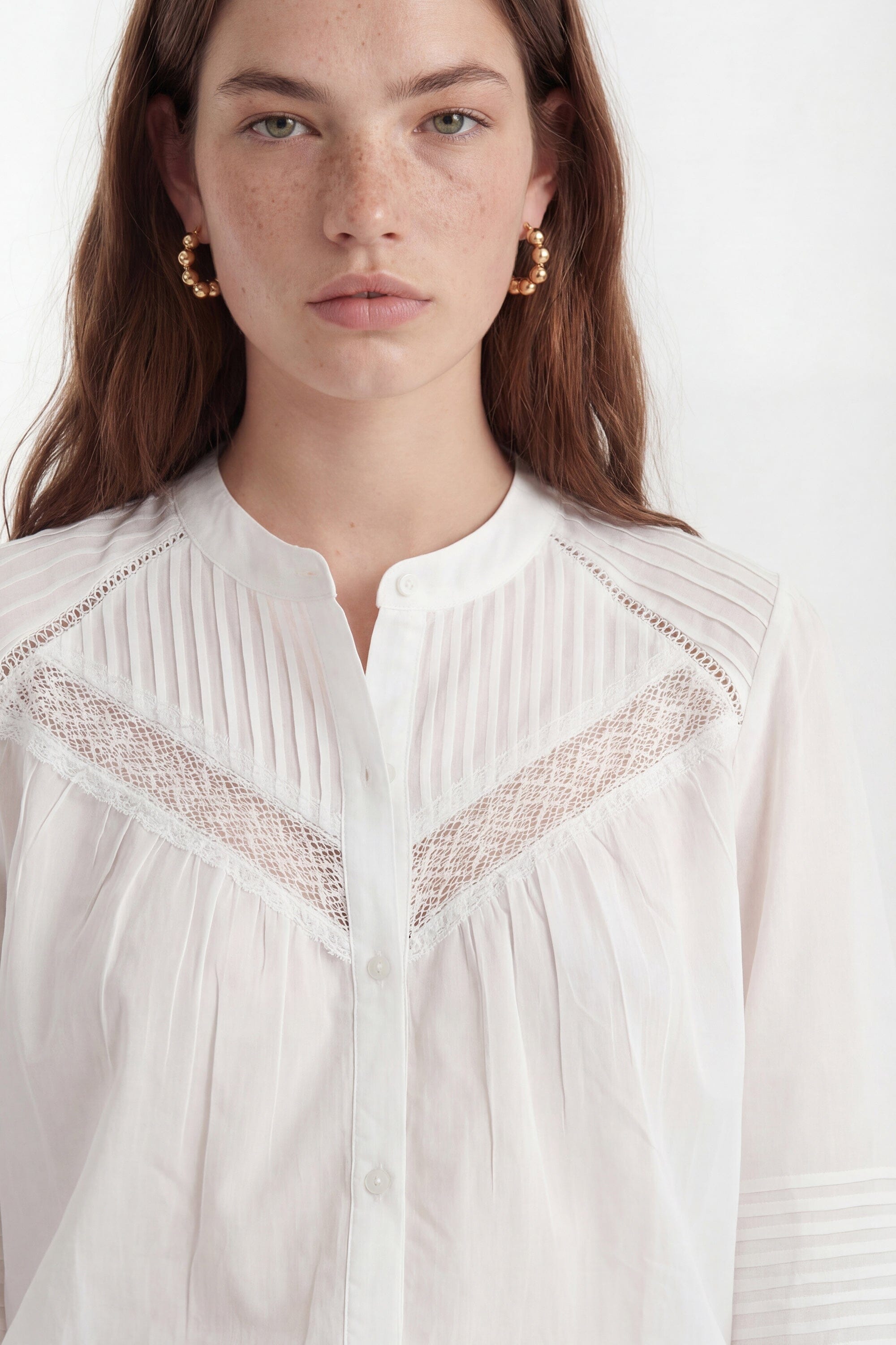 CHEMISIER BOHO - CHARMA - BLANC CHEMISIER NEW KOOKAI Mode Kookai