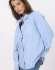 CHEMISIER - BOXY - BLEU CHEMISIER NEW KOOKAI Mode Kookai