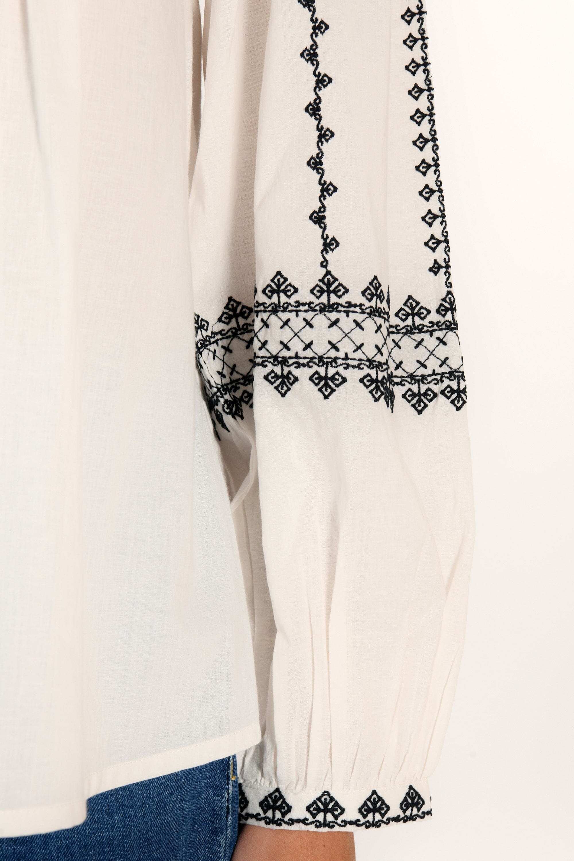 CHEMISIER BRODERIES - AICHA - BLANC CHEMISIER NEW KOOKAI Mode Kookai