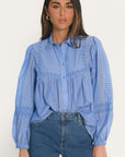CHEMISIER BRODERIES - AICHA - CHAMBRAY CHEMISIER NEW KOOKAI Mode Kookai