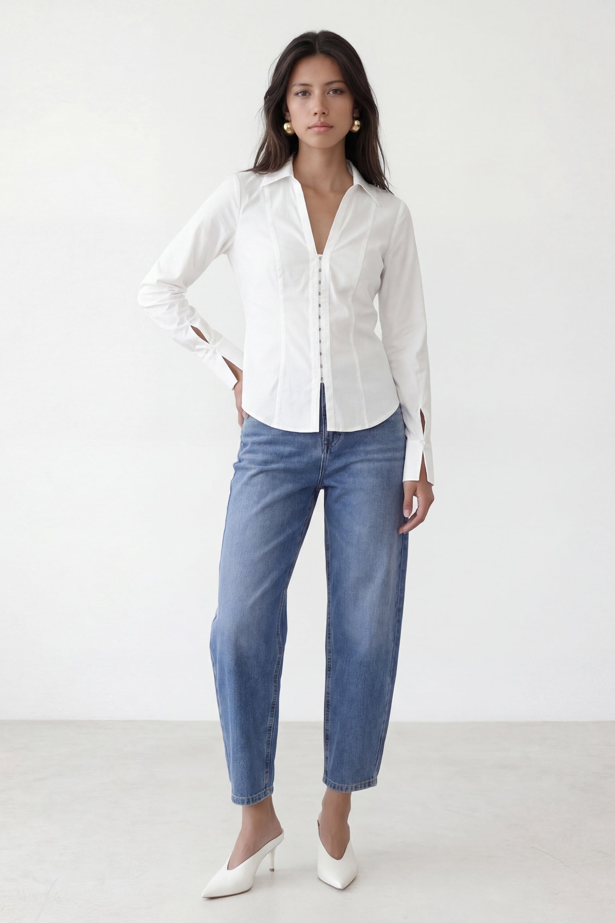 CHEMISIER - CAMDEN - BLANC CHEMISIER NEW KOOKAI Mode Kookai