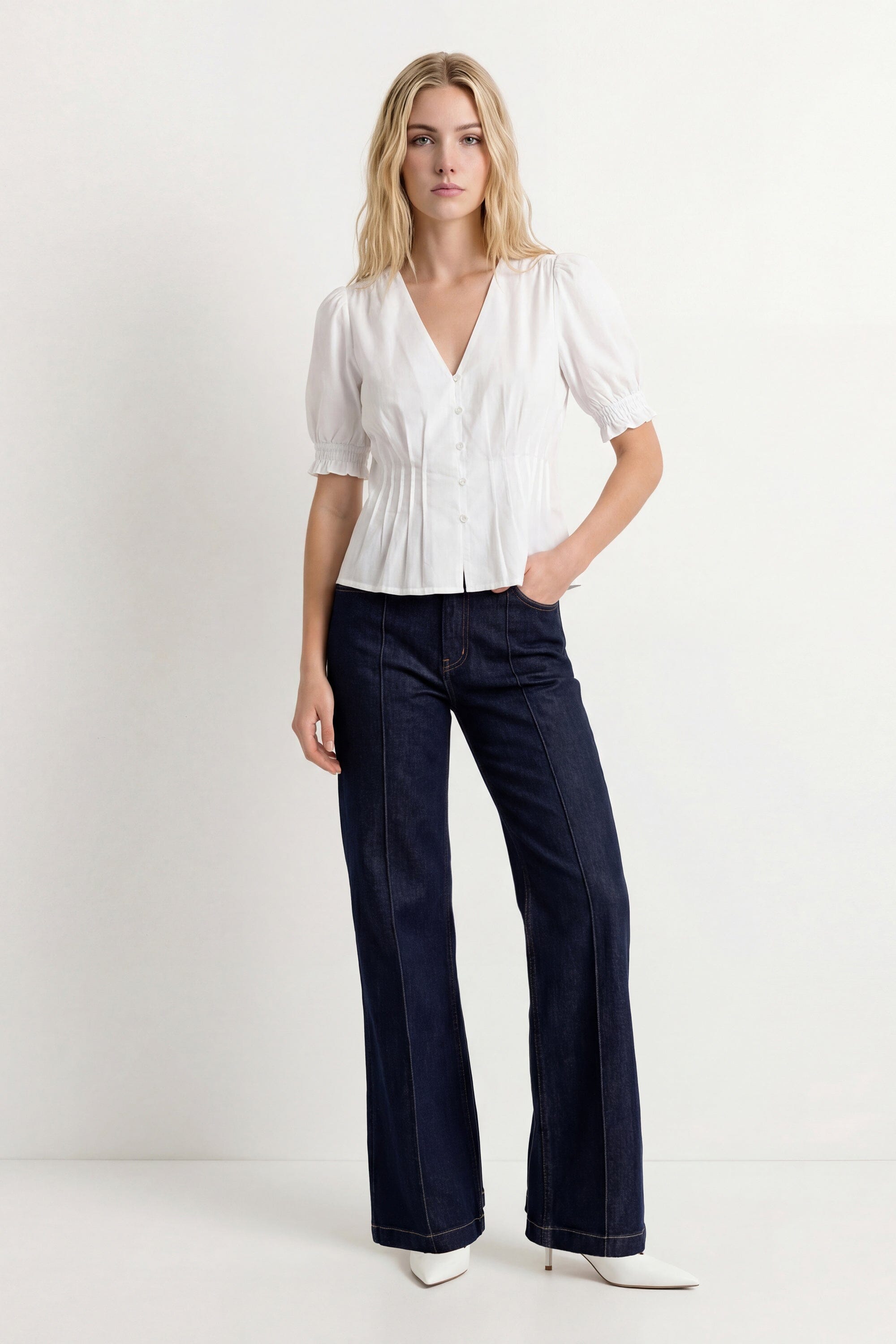 CHEMISIER - CHANCE - BLANC CHEMISIER NEW KOOKAI Mode Kookai