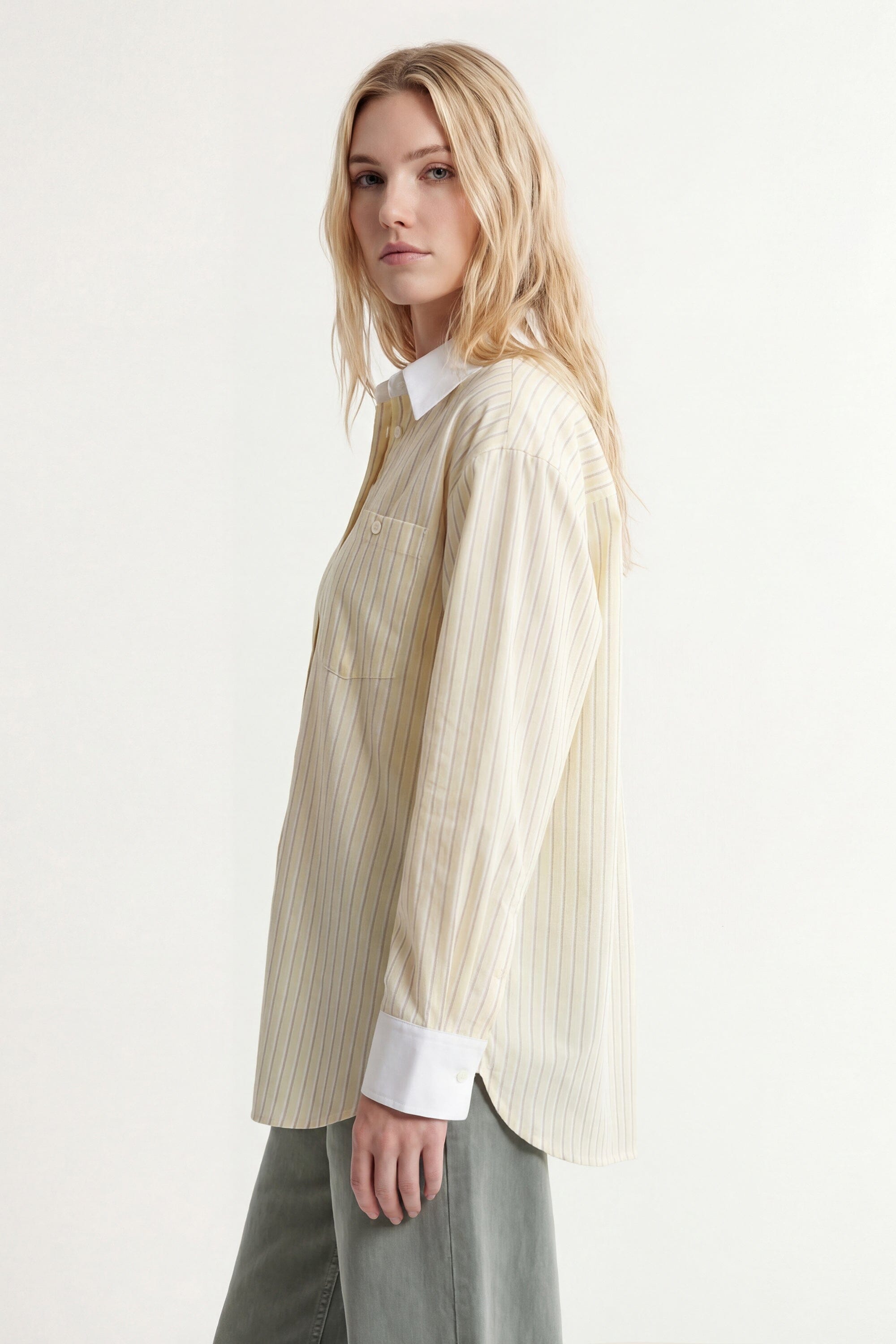 CHEMISIER - CHARLIE - JAUNE CHEMISIER NEW KOOKAI Mode Kookai