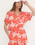 CHEMISIER MANCHES COURTES - ADELAIDE - ORANGE CHEMISIER NEW KOOKAI Mode Kookai