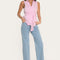 CHEMISIER SANS MANCHES - AUSTIN - ROSE CHEMISIER NEW KOOKAI Mode Kookai